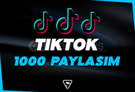 ⭐Tiktok 1000 Paylaşım⭐