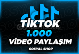 ⭐[TİKTOK] 1000 PAYLAŞIM OTO TESLİM