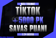 ✨TİKTOK 5000 PK SAVAŞ PUANI✨