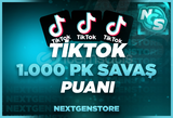 ⭐ TİKTOK 1.000 PK SAVAŞ PUANI ⭐ 