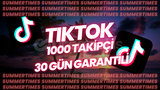 TIKTOK 1000 TAKİPÇİ