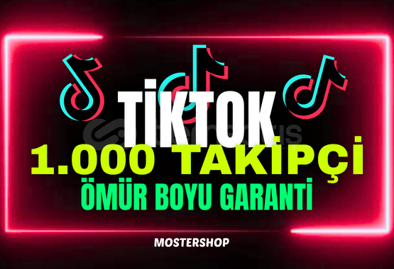 ⭐TİKTOK 1.000 TAKİPÇİ ⭐TİKTOK 1.000 TAKİPÇİ