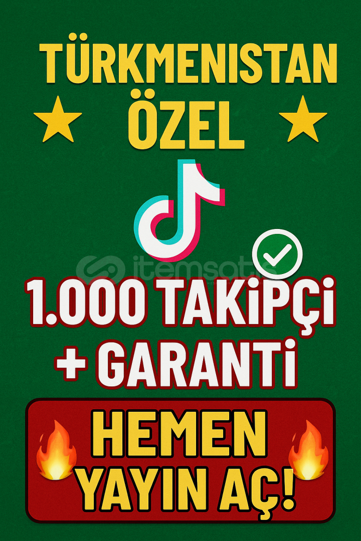 ⭐️TİKTOK 1.000 TAKİPÇİ+GARANTİ✅⭐️ ⭐️TİKTOK 1.000 TAKİPÇİ+GARANTİ✅⭐️