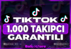 ⭐️TİKTOK 1.000 TAKİPÇİ+GARANTİ✅⭐️