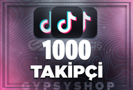 ⭐Tiktok 1000 Takipçi (Garanti+Destek)