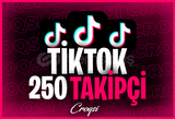 ⭐TİKTOK 250 Takipçi⭐GARANTİLİ⭐