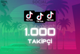 TikTok 1.000 Takipçi - Garantili