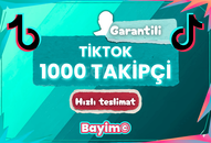 TİKTOK 1.000 TAKİPÇİ / GARANTİLİ