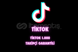 TikTok 1.000 Takipçi GARANTİLİ