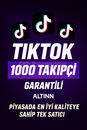 TikTok 1000 Takipçi | Garantili | Kaliteli