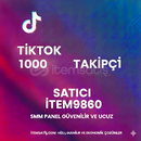 ⭐Tiktok 1000 Takipçi Garantili ⭐ [SORUNSUZ]