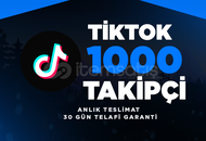 TİKTOK | 1000 TAKİPÇİ | HIZLI | GARANTİLİ