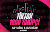 Tiktok 1000 Takipçi (HIZLI TESLIMAT) 