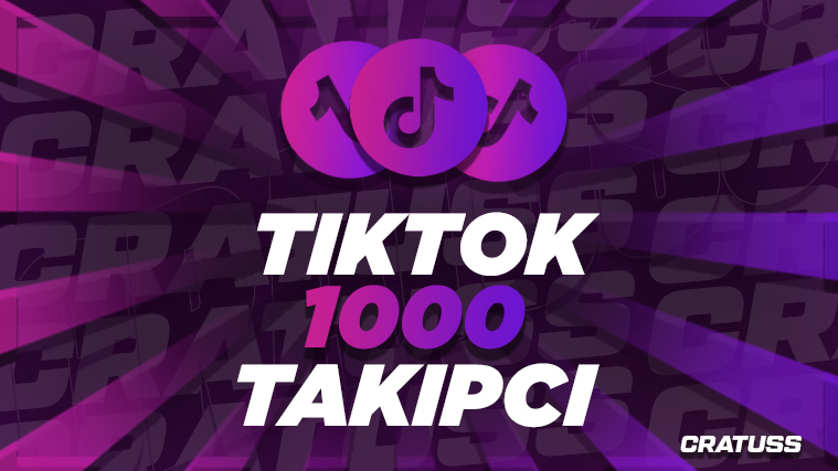 TikTok 1000 Takipçi + Kalite