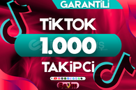 TİKTOK 1.000 TAKİPÇİ / ÖMÜR BOYU GARANTİLİ