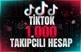 TikTok 1000 Takipçili Canlı Yayın Açık Hesap