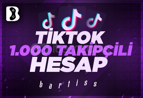 TİKTOK 1000 TAKİPÇİLİ HESAP TİKTOK 1000 TAKİPÇİLİ HESAP