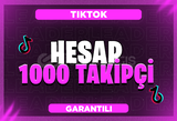 ✨TİKTOK 1000 TAKİPÇİLİ HESAP HIZLI TESLİMAT ✨