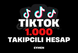 ⭐TİKTOK 1000 TAKİPÇİLİ HESAP [Mail Teslim]⭐