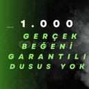 TİKTOK 1000 TÜRK BEĞENİ
