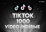 Tiktok +1000 Video İndirme / Garantili 