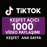 TİKTOK 1000 VİDEO PAYLAŞIMI