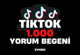 ⭐Tiktok 1000 Yorum Beğeni⭐