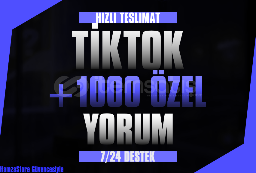 ✨TİKTOK 1000 YORUM ÖZELLEŞTİRİLEBİLİR✨ ✨TİKTOK 1000 YORUM ÖZELLEŞTİRİLEBİLİR✨