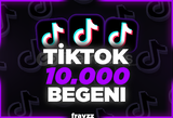 ⭐Tiktok +10.000 Beğeni⭐