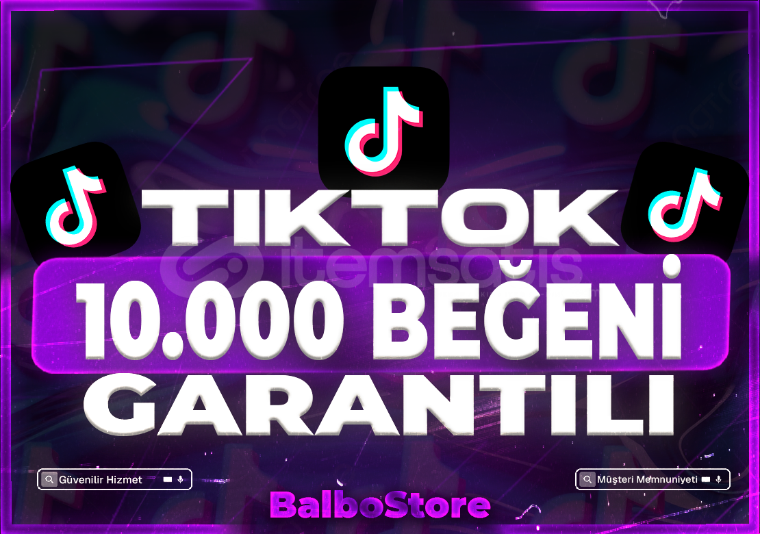 ⭐️TİKTOK 10.000 BEĞENİ+GARANTİ✅⭐️ ⭐️TİKTOK 10.000 BEĞENİ+GARANTİ✅⭐️