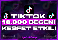 TikTok 10.000 Beğeni+Garanti✅⭐️ TikTok 10.000 Beğeni+Garanti✅⭐️