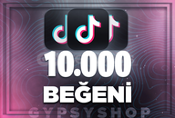 ⭐Tiktok 10.000 Beğeni (Garanti+Destek)