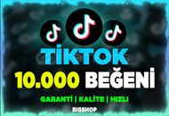 ⭐Tiktok 10.000 Beğeni / Garantili