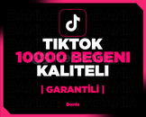 TikTok 10000 Beğeni | Garantili