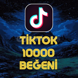 Tiktok 10.000 Beğeni (Karışık)