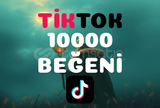 Tiktok 10.000 Beğeni (Karışık)