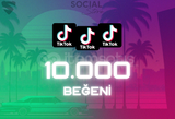 TikTok 10.000 Beğeni - Keşfet Etkili