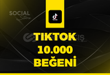 TikTok 10.000 Beğeni - Keşfet Etkili