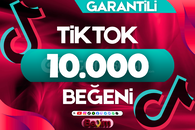 TİKTOK 10.000 BEĞENİ / ÖMÜR BOYU GARANTİLİ