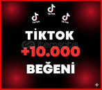 ⭐️[KALİTE DÜŞMEYEN] Tiktok 10.000 Gerçek Beğeni