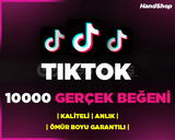 ⭐TİKTOK 10000 GERÇEK BEĞENİ | GARANTİLİ⭐