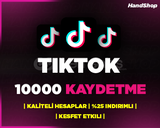 ⭐TİKTOK 10000 GERÇEK KAYDETME | GARANTİLİ⭐