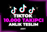 TİKTOK 10.000 GERÇEK TAKİPÇİ - GARANTİLİ