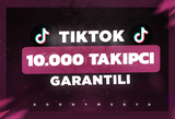 Tiktok 10.000 Global Karışık Takipçi