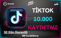 ⭐️TikTok 10.000 Global Kaydetme [Garanti]⭐️