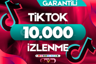 TİKTOK 10.000 GÖRÜNTÜLEME / ÖMÜR BOYU GARANTİLİ