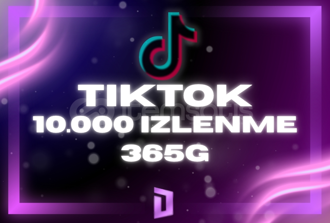 ⭐Tiktok 10.000 İzlenme - 365G  ⭐Tiktok 10.000 İzlenme - 365G