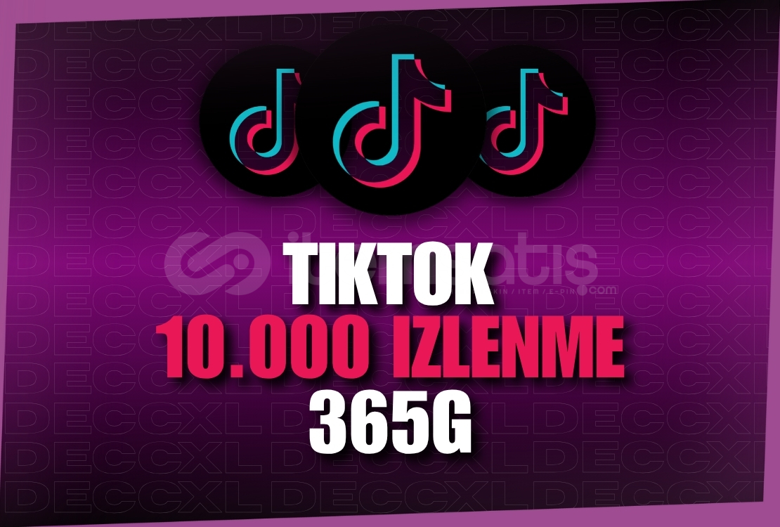 ⭐Tiktok 10.000 İzlenme - 365G  ⭐Tiktok 10.000 İzlenme - 365G
