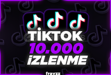 ⭐Tiktok +10.000 İzlenme⭐