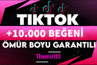 [⭐] TİKTOK +10.000 KALİTELİ & GARANTİLİ BEĞENİ